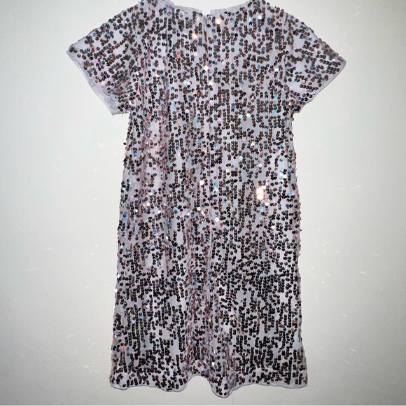NWT Girls Gap size 10 Sequin Short Sleeve Dress - Picture 4 of 4
